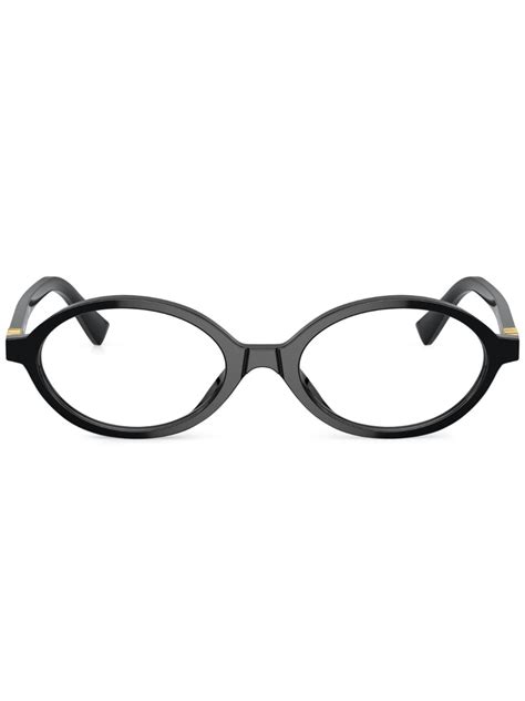 miu miu oval glasses|miu miu eyeglasses.